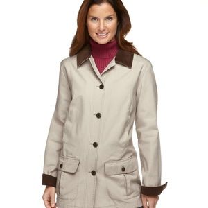 L.L.Bean Cream Barn Jacket